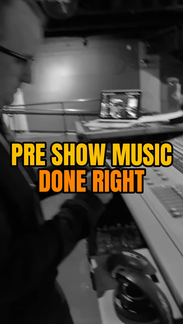 Still one of my favorite little tricks for pre show music. Artist radio, minus the artist. Tip via @michael.lehmann.89 at the Ogden. #audioengineer #fohengineer #touring